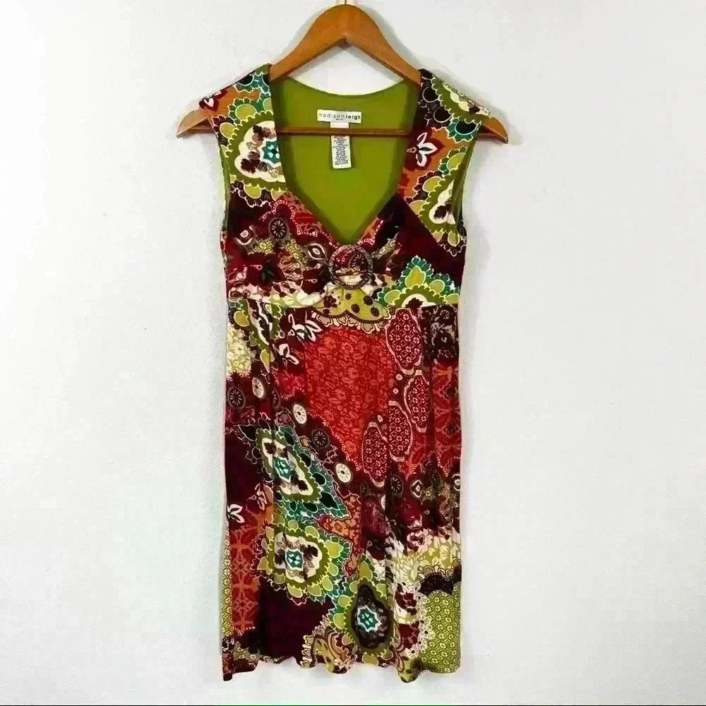 Madison Leigh Petite print dress